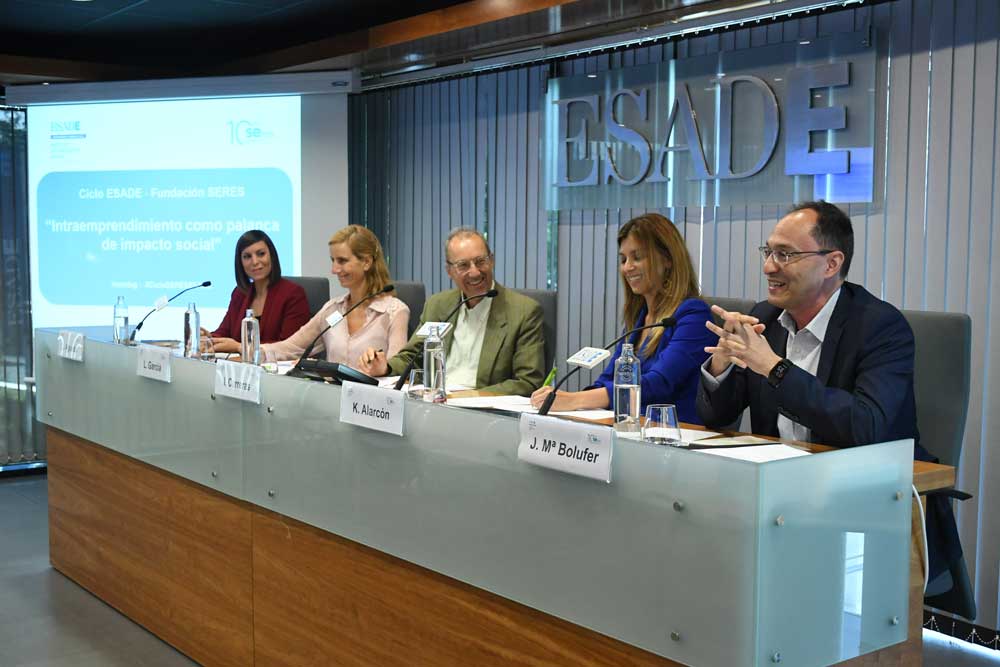 El intraemprendimiento social debe estar asociado al modelo de negocio de la compañía 